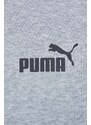 Mikina Puma pánská, šedá barva, hladká