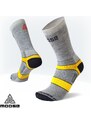 STONE MERINO outdoorové funkční ponožky Moose šedá XS