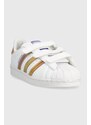 Dětské sneakers boty adidas Originals bílá barva