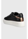 Kožené sneakers boty Liu Jo KYLIE 22 černá barva, BF3127PX07722222