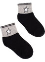 Dětské ponožky Shelovet černé s hvězdou