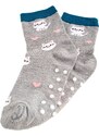 Non-slip Children's Socks Shelvt Gray Cats