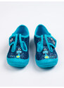 Shelvt Blue slippers for kindergarten for a boy 3F