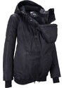 bonprix Těhotenská nosicí/zimní bunda Černá