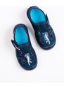Shelvt Navy slippers for a boy for kindergarten 3F