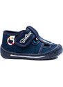 Shelvt Navy slippers for a boy for kindergarten 3F