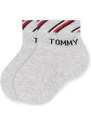 Sada 3 párů dětských vysokých ponožek Tommy Hilfiger