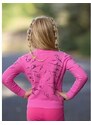 By Mini - butik Růžový svetřík s nápisy