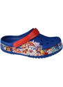 MODRÉ CHLAPECKÉ NAZOUVÁKY CROCS FUN LAB PAW PATROL Modrá