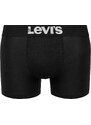 ČERNÁ SADA BOXEREK LEVI'S BOXER 2 PAIRS BRIEFS