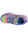 BAREVNÉ DÍVČÍ SVÍTÍCÍ TENISKY SKECHERS HEART LIGHTS-RAINBOW LUX Barevná