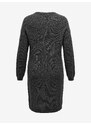 Šedé dámské svetrové šaty ONLY CARMAKOMA Ribi - Dámské