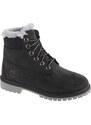 ČERNÉ CHLAPECKÉ BOTY TIMBERLAND PREMIUM 6 IN WP SHEARLING BOOT JR Černá