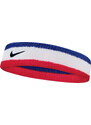 VÍCEBAREVNÁ SPORTOVNÍ ČELENKA NIKE SWOOSH HEADBAND Modrá