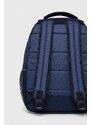 Dětský batoh Abercrombie & Fitch tmavomodrá barva, velký, vzorovaný