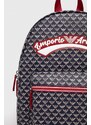 Dětský batoh Emporio Armani tmavomodrá barva, velký, vzorovaný