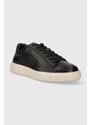 Kožené sneakers boty Gant Zonick černá barva, 27631231.G00