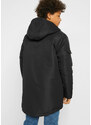 bonprix Zimní bunda s kapucí, pro chlapce Černá