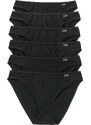 bonprix Kalhotky (6 ks v balení) Černá