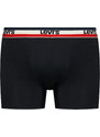 ČERNO-ŠEDÁ SADA BOXEREK LEVI'S BOXER 3 PAIRS BRIEFS Černá