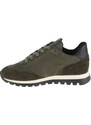 HUGO BOSS KHAKI CHLAPECKÉ TENISKY BOSS TRAINERS