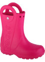 RŮŽOVÉ HOLÍNKY CROCS HANDLE IT RAIN BOOT KIDS Tmavě růžová