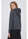 Mikina Pepe Jeans Nanette dámská, šedá barva, s kapucí, s aplikací