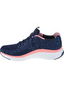 TMAVĚ MODRÉ DÁMSKÉ TENISKY SKECHERS SOLARE FUSE BRISK ESCAPE Tmavě modrá