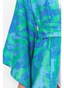 Trendyol Abstract Patterned Belted Mini Woven Kimono & Kaftan