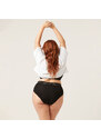Menstruační kalhotky Modibodi Sensual Hi-Waist Bikini Maxi (MODI4042) XS