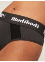 Menstruační kalhotky PUMA & Modibodi Active Thong Super Light Dark (MODI4093)