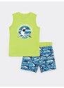 LC Waikiki LCW Kids Boys Undershirt and Swim Shorts