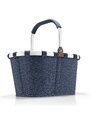 Nákupní košík Reisenthel Carrybag Herringbone dark blue