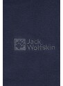 Sportovní mikina Jack Wolfskin Taunus tmavomodrá barva, 1709532