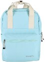 Travelite Basics Canvas Backpack Light blue