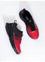 Red trekking shoes for men DK Softshell