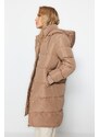 Trendyol Nork vodoodpudivý nafukovací kabát s kapucí