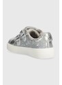 Dětské sneakers boty Michael Kors stříbrná barva