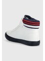 Dětské sneakers boty Polo Ralph Lauren bílá barva