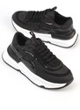 Capone Outfitters Capone Round Toe Women's Black Double Laced Sneakers