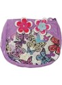 Dívčí kabelka Lamps s motýlky fialová