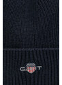 ČEPICE GANT SHIELD COTTON BEANIE modrá S/M