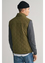 VESTA GANT QUILTED WINDCHEATER VEST zelená S