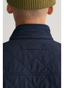 VESTA GANT QUILTED WINDCHEATER VEST modrá S