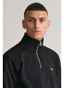 MIKINA GANT REG SHIELD HALF ZIP SWEAT černá S