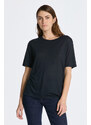 TRIČKO GANT REL DRAPED SS T-SHIRT modrá XXS