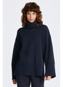 ROLÁK GANT D1. LOUNGE ROLLNECK SWEATER modrá XXS