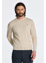 SVETR GANT CLASSIC COTTON C-NECK hnědá S