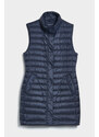 VESTA GANT LIGHT DOWN LONG VEST modrá XS