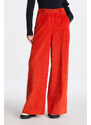 KALHOTY GANT HW WIDE LEG CORD PANTS oranžová 34